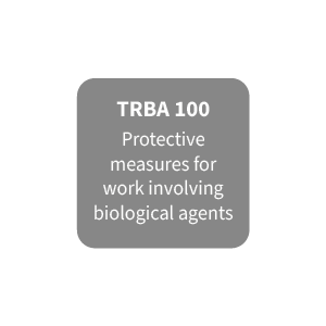 TRBA 100: Protective measures for work involving biological agents