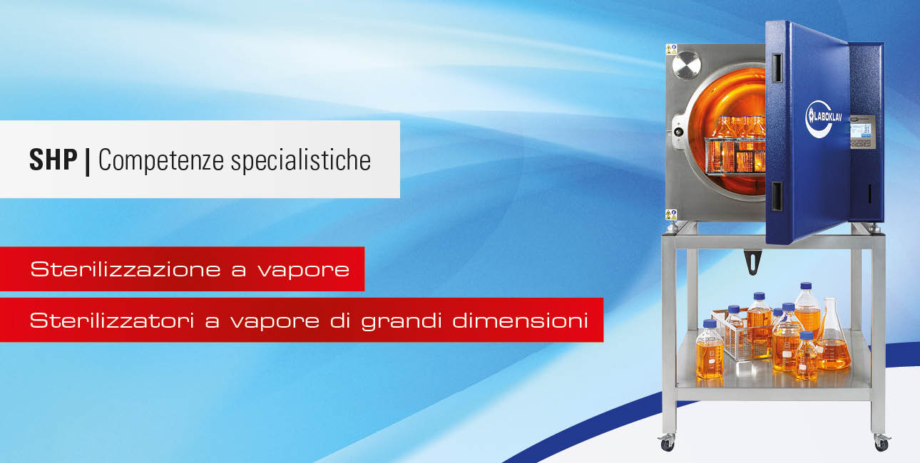 Sterilizzatori a vapore di grandi dimensioni