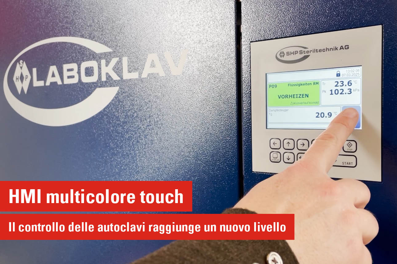 HMI touch multicolore di nuova generazione