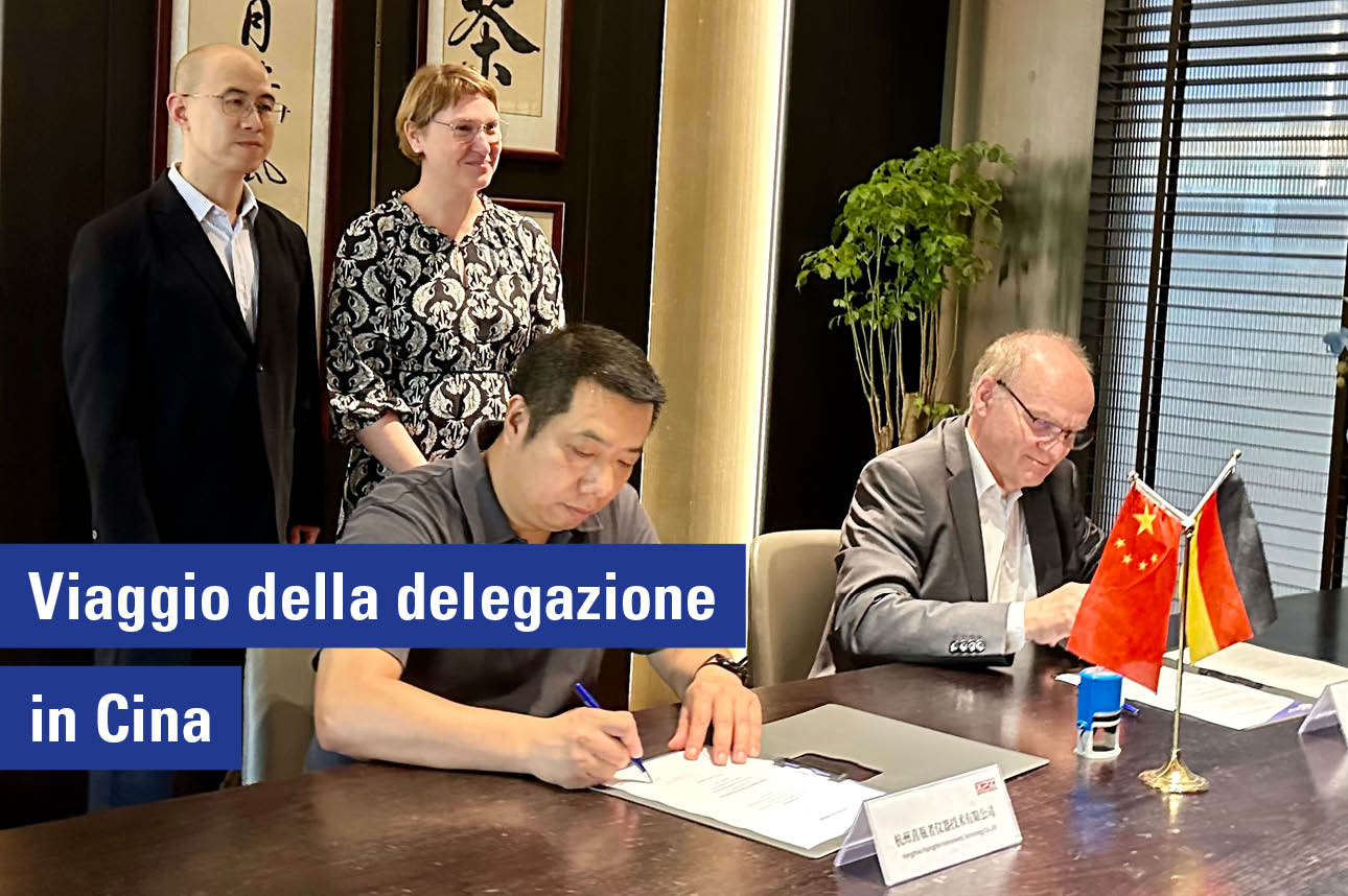 Viaggio della delegazione in Cina