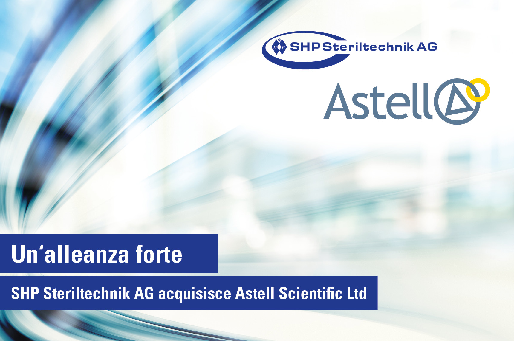 SHP Steriltechnik AG acquisisce Astell Scientific Ltd