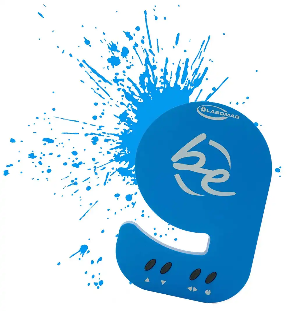 Be9 Magnetic Stirrer in cyan
