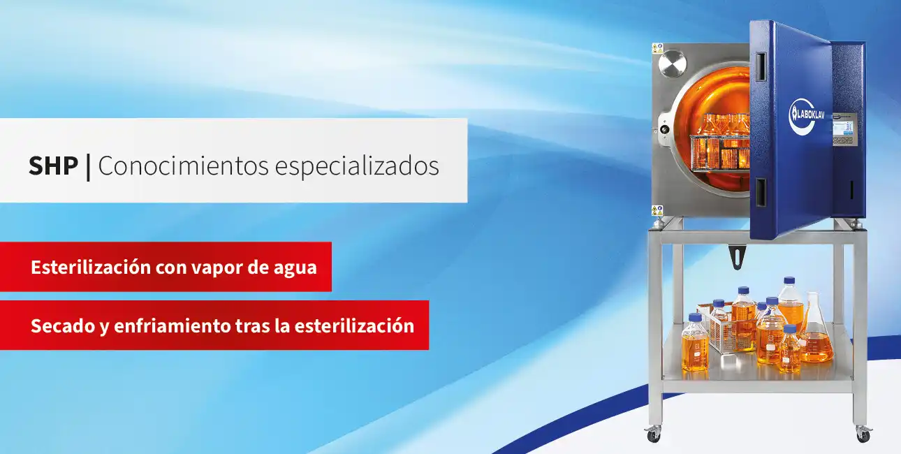 Secado y enfriamiento tras la esterilización