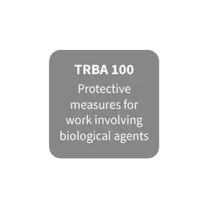TRBA 100: Protective measures for work involving biological agents