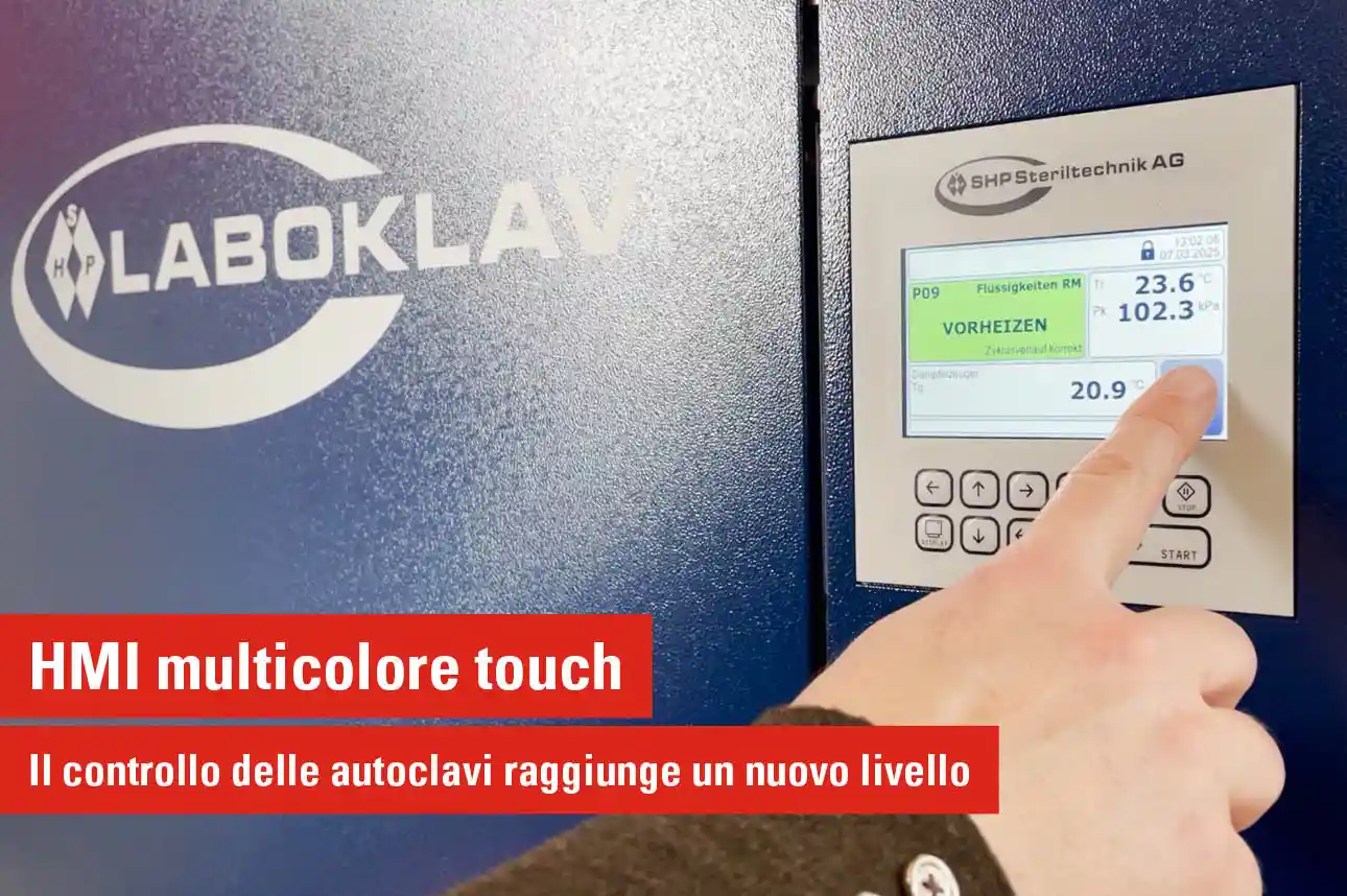 HMI touch multicolore di nuova generazione