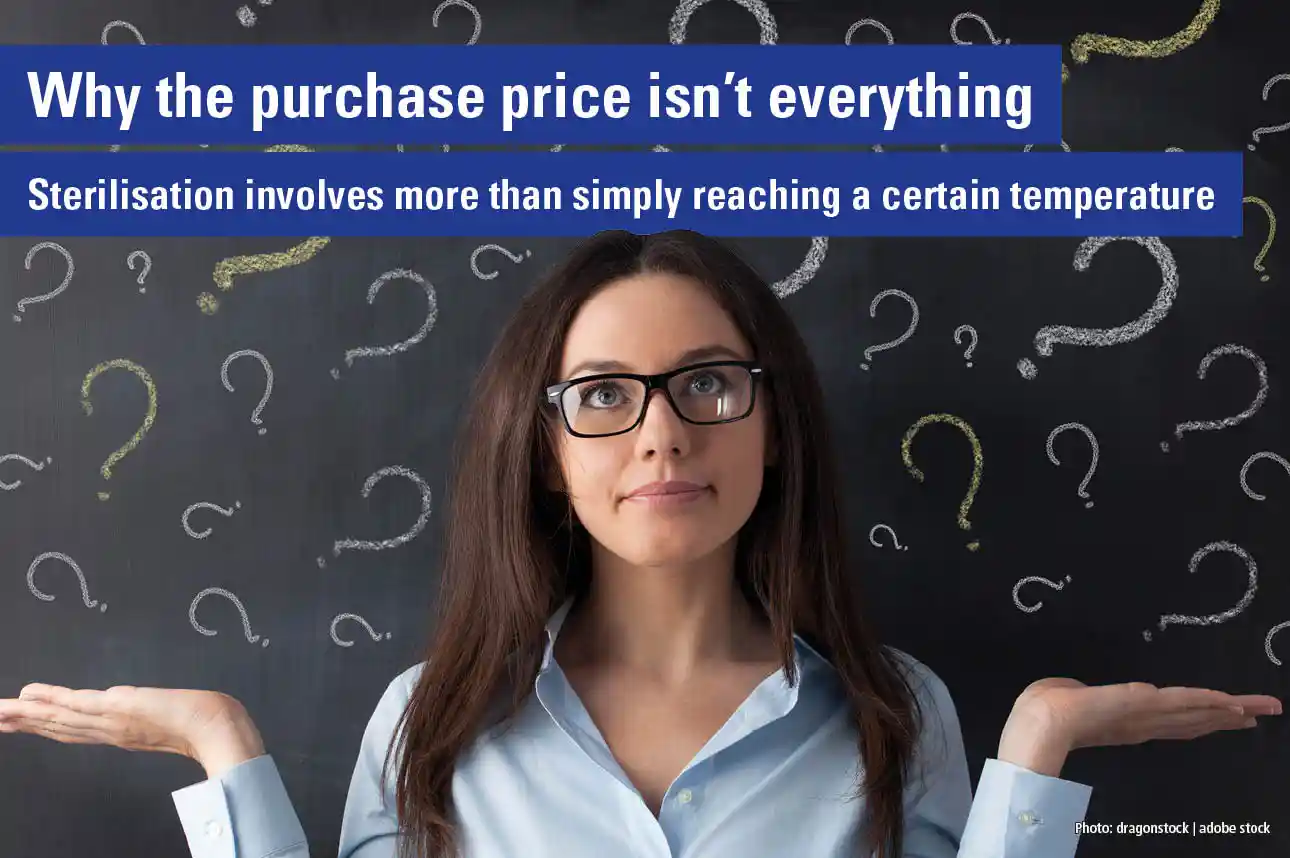 Value for money in laboratory autoclaves: Why the purchase price isn’t everything